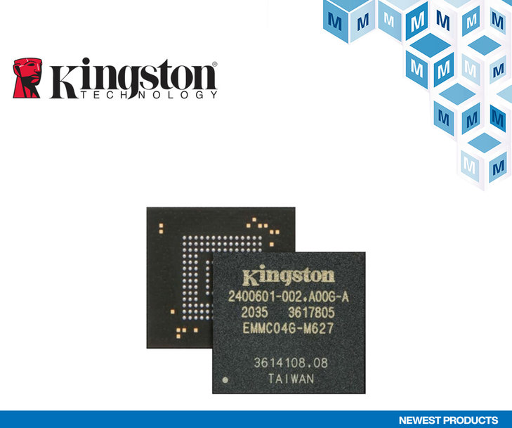 Mouser Electronics and Kingston Technology Expand North American Distribution Deal to Europe